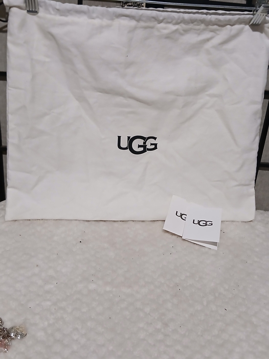 UGG Other - UGG White Drawstring Dust Bag with Logo